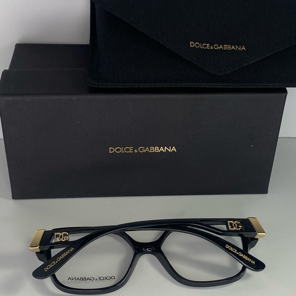 DOLCE&GABBANA DG5065 501 Optical Black Eyeglassess - Picture 5 of 11